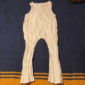 Abide Cream Sleeveless Jumpsuit